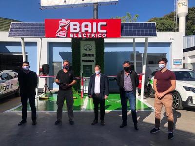 BAIC lanza nuevos cargadores eléctricos en estaciones del Grupo Bahía