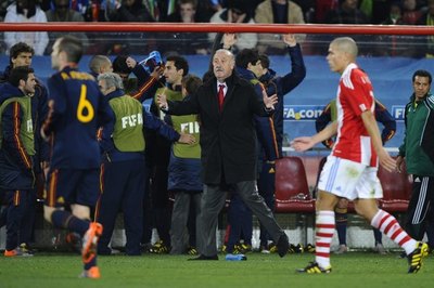 'Paraguay nos dominó', admite Vicente del Bosque