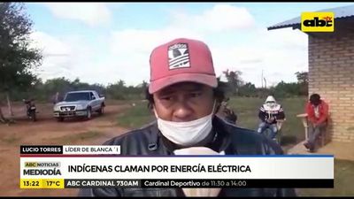 Indígenas de San Pedro claman por energía eléctrica - ABC Noticias - ABC Color