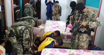 Luque: 15 detenidos por red narco son sometidos a pruebas de COVID-19 antes de declarar