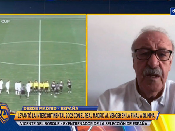 Vicente del Bosque recuerda la final contra Olimpia