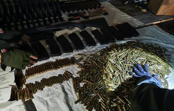 Detienen a cuatro personas con armamento militar en Luque