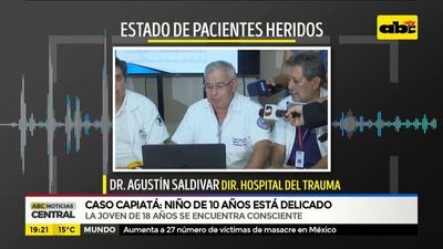Tragedia en Capiatá: Niño de 10 años está delicado - ABC Noticias - ABC Color