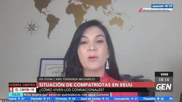 HOY / Fernanda Melgarejo, Abogada, sobre la situación de compatriotas en Estados Unidos