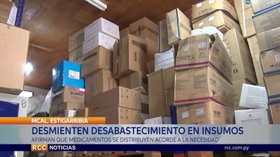 AFIRMAN QUE PARQUE DE XVI REGIÓN SANITARIA ESTÁ REPLETO DE MEDICAMENTOS