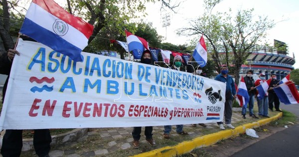 Vendedores de eventos deportivos: “Necesitamos víveres, estamos pasando hambre”