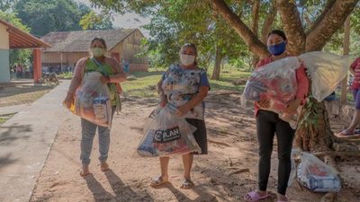 Plan Internacional entregó kits de alimentos y elementos de higiene a comunidades