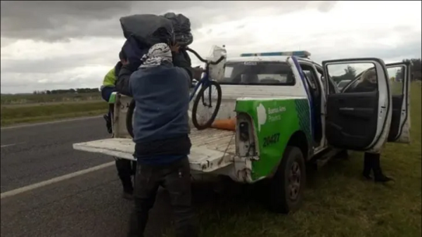 Paraguayo viajó casi dos mil kilómetros en bici para ver el mar, pero no llegó