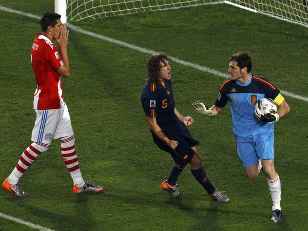 Iker Casillas mandó un mensaje a Paraguay en el recuerdo de los cuartos de final del 2010