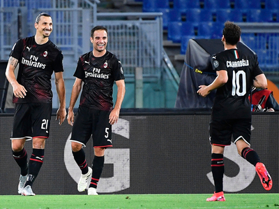 Milan baja a Lazio y deja el título en bandeja a la Juve