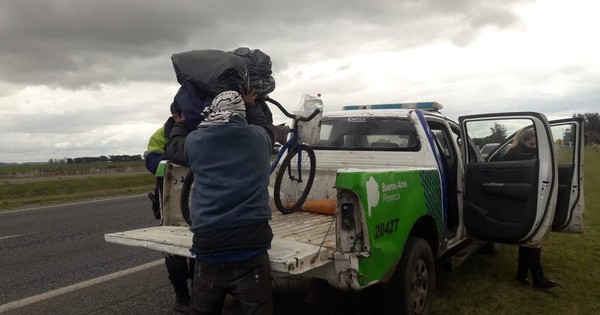 Pedaleó desde Paraguay para ver el mar en Argentina, pero la cuarentena frustró su sueño