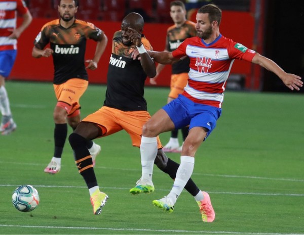 Granada – Valencia: Igualdad en el marcador y en la tabla