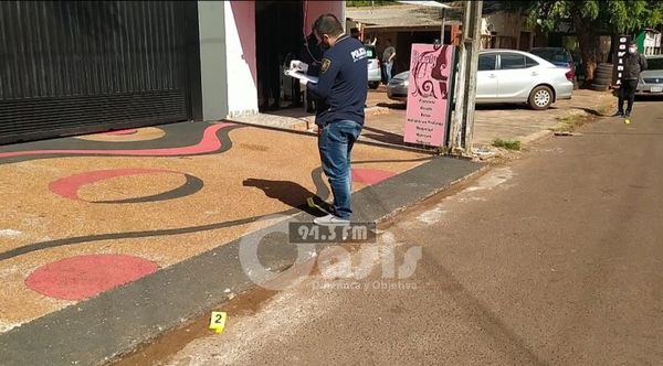 Supuesto narcos y sicarios protagonizan tiroteo en las calles de Pedro Juan