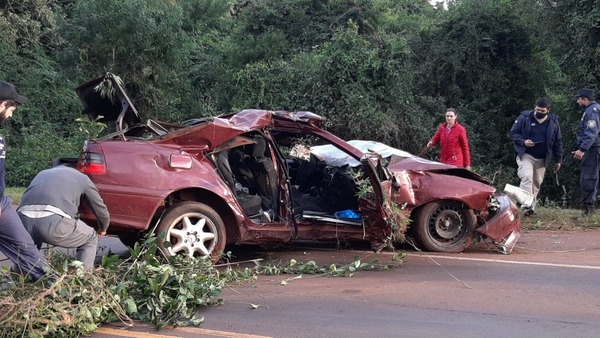 MADRUGADA FATAL SOBRE RUTA N° 6 EN OBLIGADO