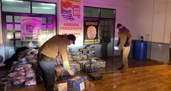 Decomisan 643 kilos de droga | Noticias Paraguay