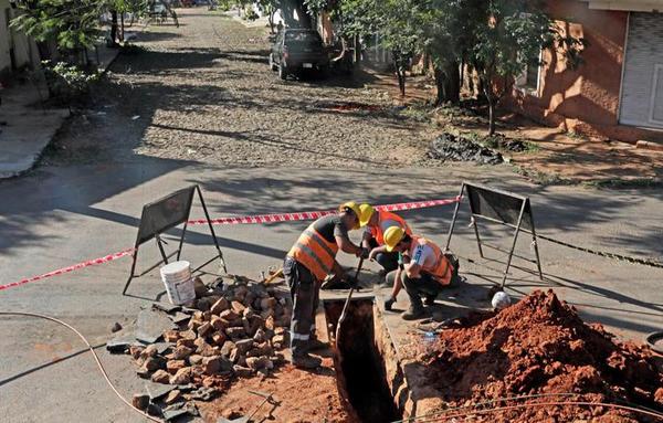 Obras de alcantarillado sanitario en Asunción se desarrollarán esta semana