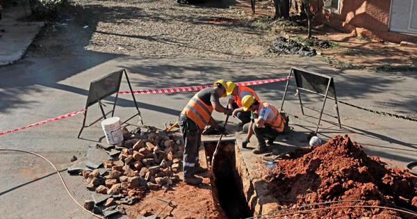 Obras de alcantarillado sanitario en Asunción se desarrollarán esta semana