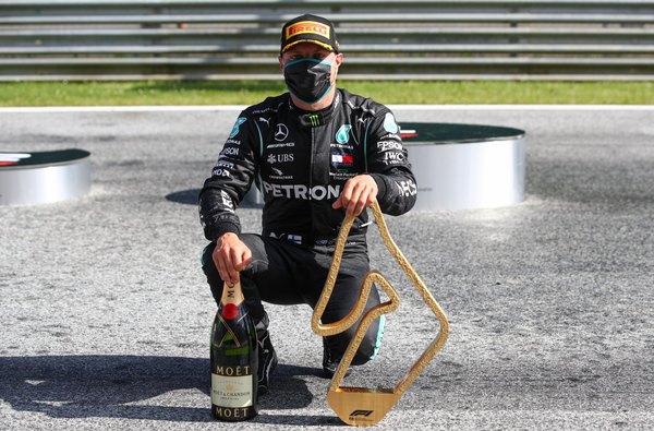 Valtteri Bottas gana el GP de Austria en la vuelta de la F1 a puertas cerradas