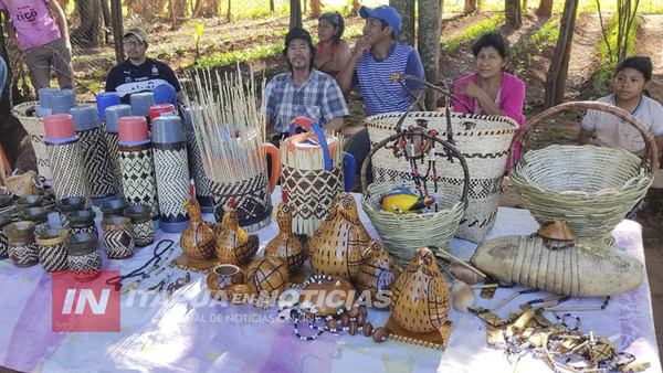 PREPARAN FERIA DE ARTESANÍA INDÍGENA EN ITAPÚA