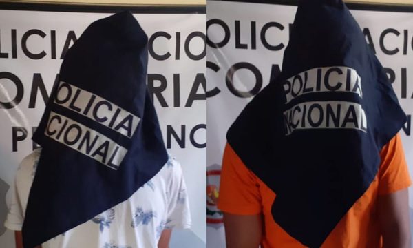 Dos menores detenidos tras robar motocicleta