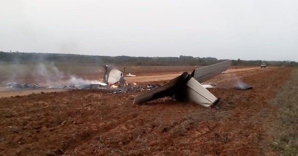 Avioneta con droga procedente de Sudamérica se desploma en México