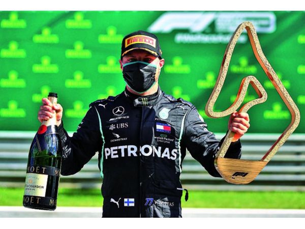 Bottas se impuso en el retorno de la Fórmula 1