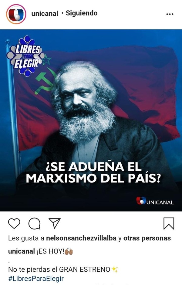Televisar a Karl Marx - El Trueno