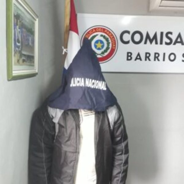 Ladrón domiciliario detenido en persecución cuenta con pedido de prisión preventiva