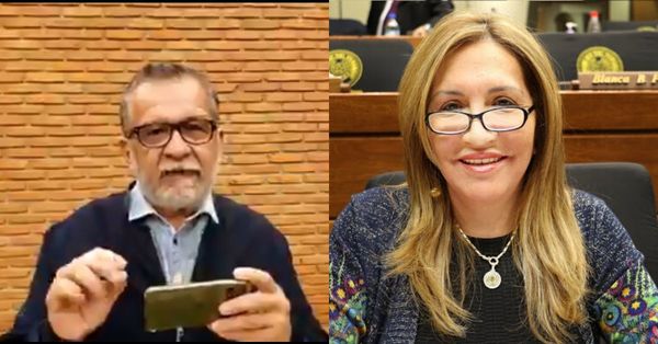 Picante cruce entre Zulma Gómez y Luis Alberto Wagner - El Trueno