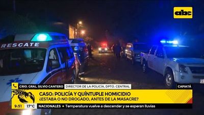 Autor de la masacre de Capiatá llamó a la Policía antes del quíntuple homicidio - ABC Noticias - ABC Color