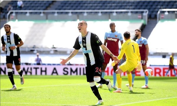 De romance con el gol: Miggy convierte para el Newcastle | Noticias Paraguay