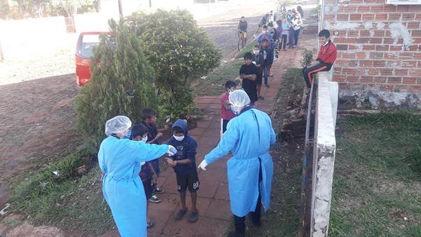 SIGUEN CON LAS MERIENDAS EN LOS BARRIOS DE ENCARNACIÓN.