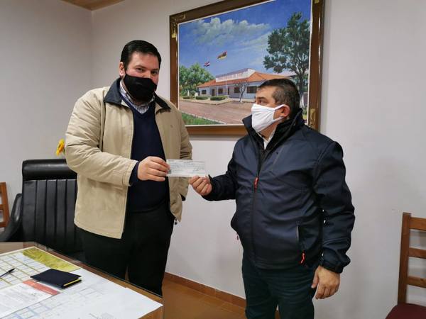 SCAPPINI ES NUEVO PADRINO DEL HOSPITAL PEDIÁTRICO DE ENCARNACIÓN.