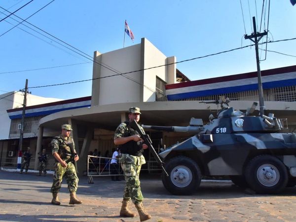 Manifestación de reclusos en la Penitenciaría Nacional de Tacumbú