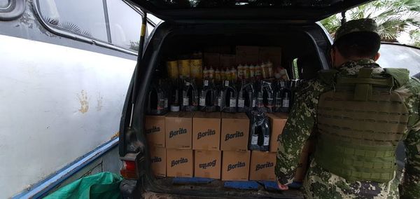 Remansito: incautan mercaderías de contrabando provenientes de Argentina - Nacionales - ABC Color
