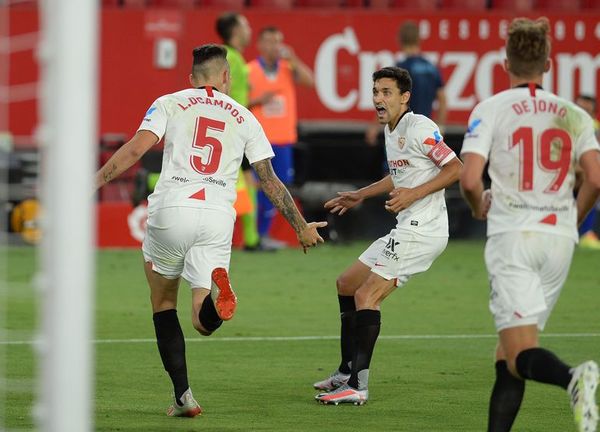El Sevilla gana 1-0 al Eibar y se afianza - Fútbol - ABC Color