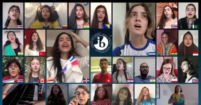 Alumnos de Arambé se destacan en coro virtual a nivel mundial