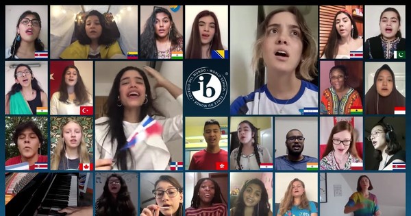 Alumnos de Arambé se destacan en coro virtual a nivel mundial