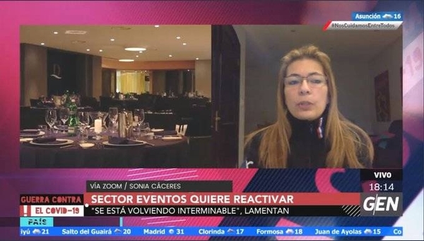 HOY / "La situación ya es interminable e insoportable", lamenta Sonia Cáceres, presidenta de la ASEPPE