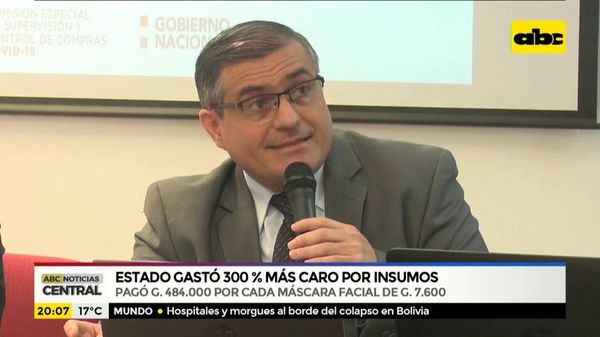 Pagaron más de G. 400.000 por mascarilla facial de G. 7.600 - ABC Noticias - ABC Color