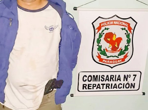 Con arma de gua’u quiso liberar al "bro" | Crónica