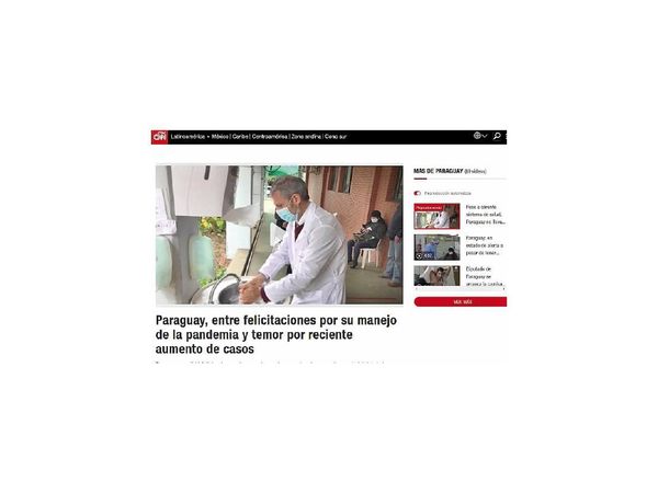 Destacan manejo de pandemia en los medios internacionales