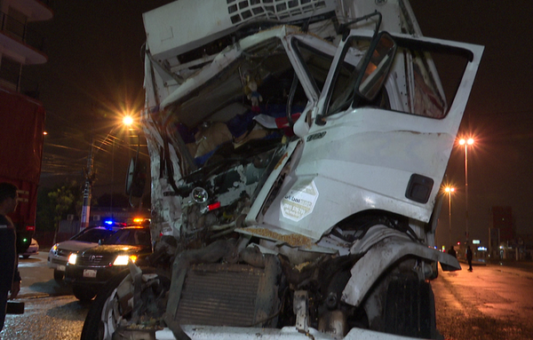 Aparatoso accidente de tránsito sobre la Transchaco