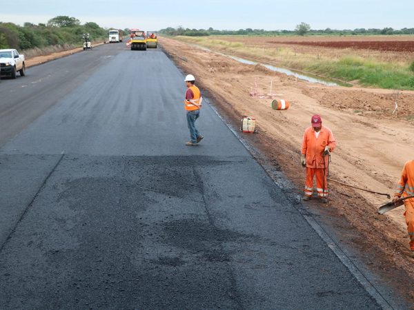 Corredor Bioceánico alcanzará los 104 km de carretera terminada en los próximos días