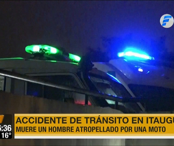 Hombre de 76 años fallece tras ser impactado por una motocicleta