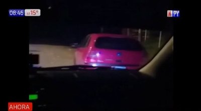Irresponsable protagoniza persecución en San Ignacio | Noticias Paraguay