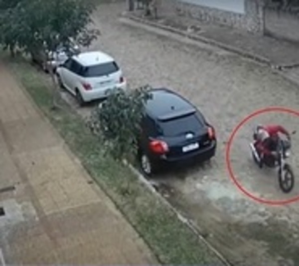 Le robaron la moto que utilizaba para trabajar de delivery - Paraguay.com