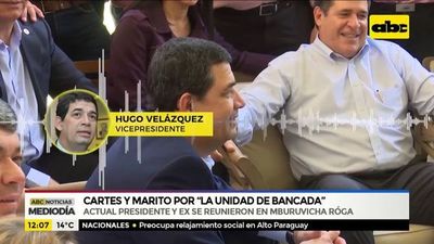 Cartes y Marito, por “la unidad de bancada” - ABC Noticias - ABC Color