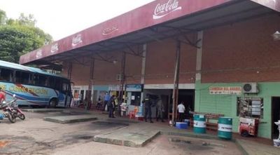 Terminal de Yby Yaú clausurada por 15 días tras saltar caso sin nexo de COVID-19