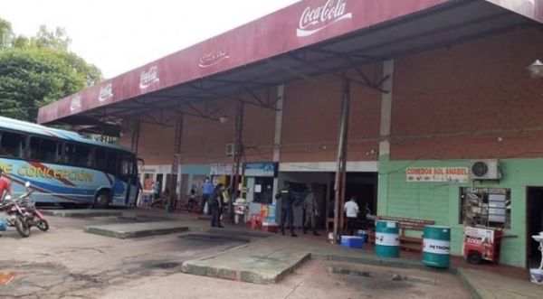 Terminal de Yby Yaú clausurada por 15 días tras saltar caso sin nexo de COVID-19